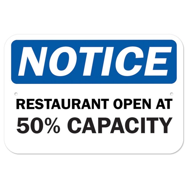 Signmission 12 in Height, Aluminum, 12" x 18", A-1218-25460 A-1218-25460 - main